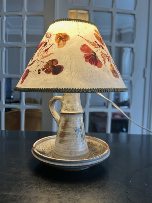 Keramische lamp van Thierry en Chantal Robert