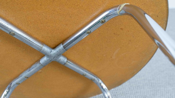 Vintage Bauhaus stalen bijzettafel – Metal (photo 7 of 9)