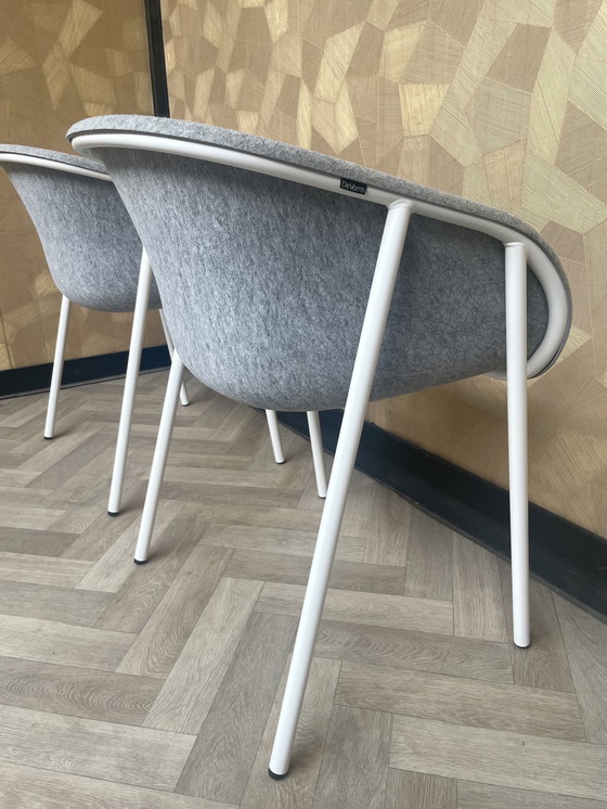 Image 1 of 2X De Vorm Lj1 Eetkamerstoelen