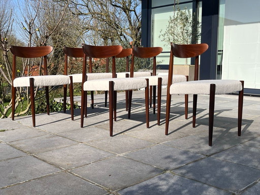 6 chairs from the "Paola" series by Oswald Vermaercke for V-Form (B)