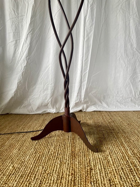 Image 1 of Lampadaire fer forgé artisanal studio Pescatore