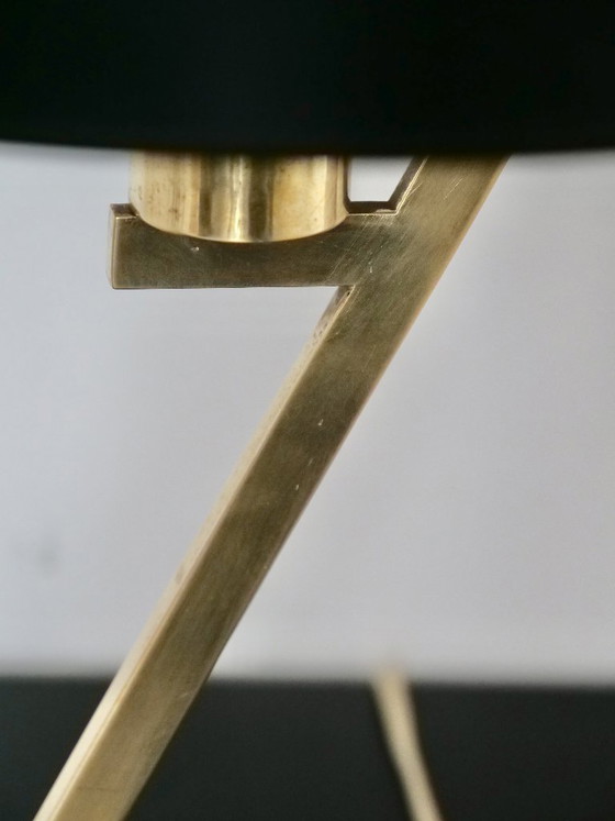 Philips Louis Kalff Mid Century Diplomat Z Lamp – Table lamps, Brass (photo 13 of 24)