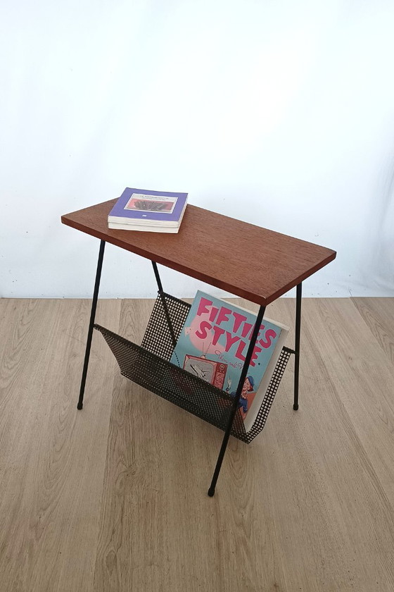 Image 1 of Pilastro Bijzettafel met lectuurbak 