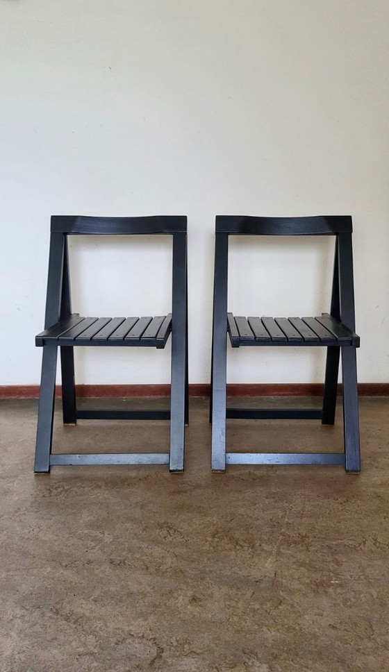 2 sillas plegables Aldo Jacober, Trieste. – Wood (photo 6 of 7)