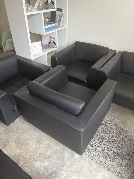 Image 1 of Zwarte fauteuils