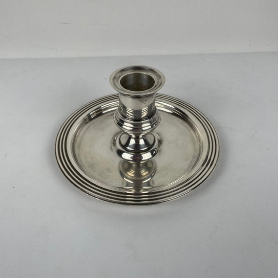 Image 1 of Bougeoir de chambre Christofle en métal argenté