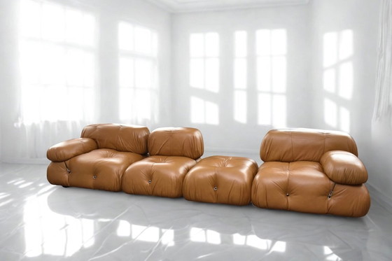 Image 1 of Sofá y reposapiés de diseño modular Camaleonda exclusivo de C&B Italia