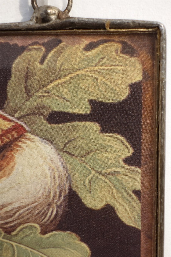 Image 1 of Kuriositätenkabinett-Set: Seltene Nestlé-Postkarte aus den 1920er Jahren & Kardankompass aus den 1960er Jahren