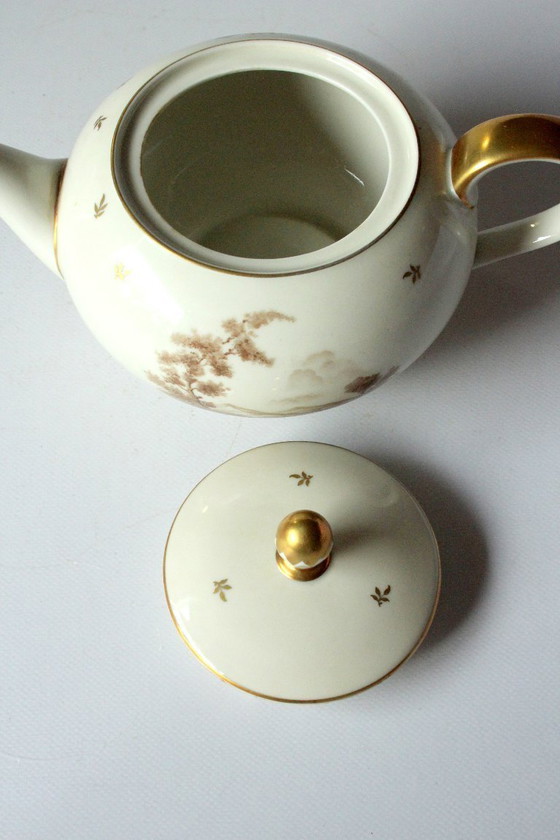 Image 1 of Teapot PMR Jaeger Porcelain Bavaria - 1930s