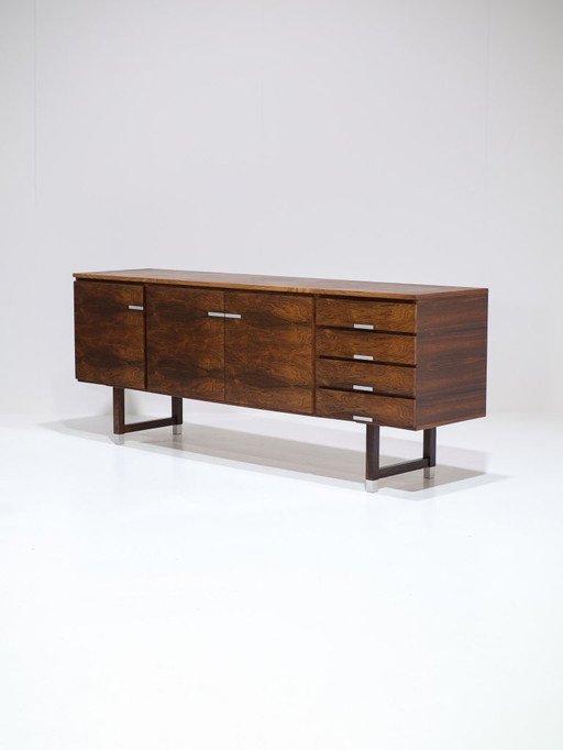 Credenza Ejgil Petersen in palissandro, danese degli anni '60