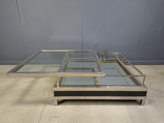 Image 1 of Vintage Sliding Top Coffee , 1970s