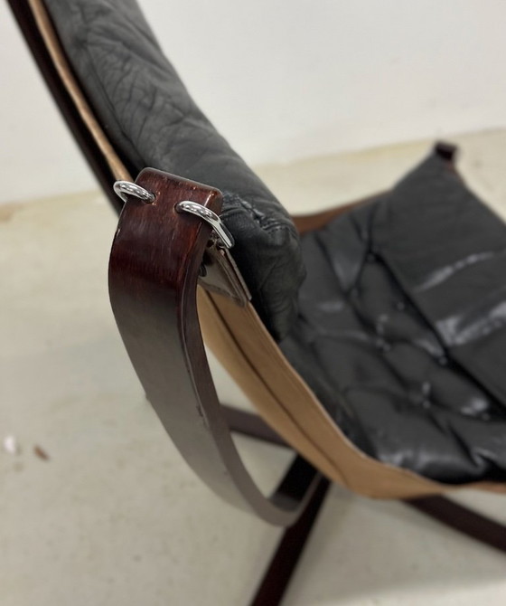 Image 1 of Falcon stoel van Vatne Møbler, Noorwegen, jaren 70.