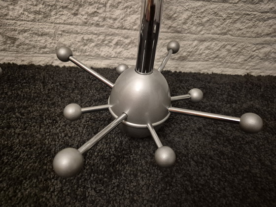 Image 1 of Spoetnik,sputnik kapstok, metallic, zilver-grijs