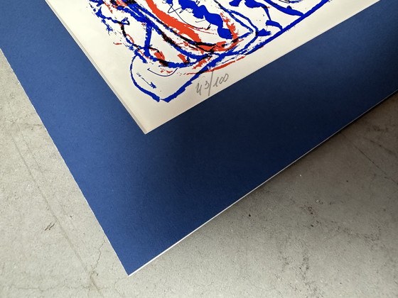 Image 1 of Genummerde zeefdruk - Jean Broisson - Gesigneerd