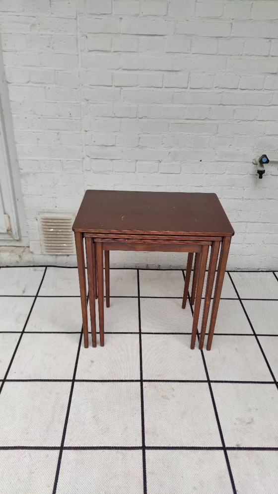 Image 1 of Mimiset / Tables gigognes / Tables gigognes - Teck - Danois