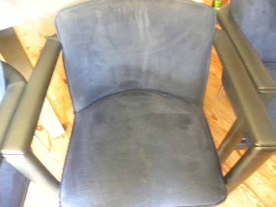 Image 1 of 4x dining chairs Leolux Cachucha