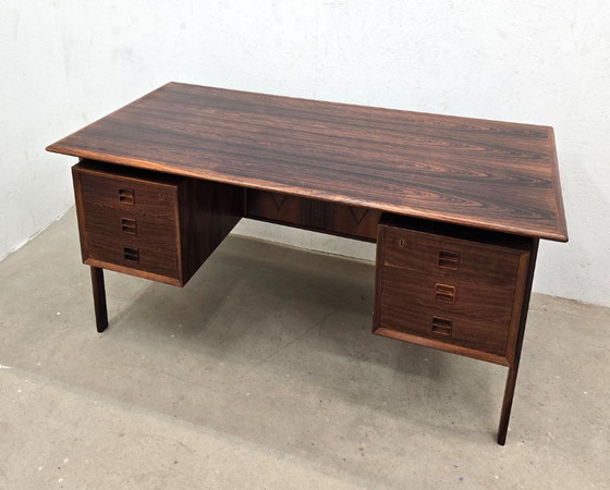 Image 1 of Rio rosewood desk by Erik Brouer for Brouer Møbelfabrik