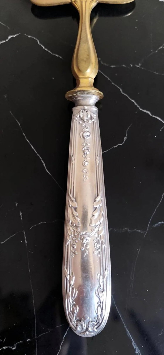Paletta per torta in argento con punzone Minerva. – Set di posate, Silver (photo 5 of 10)