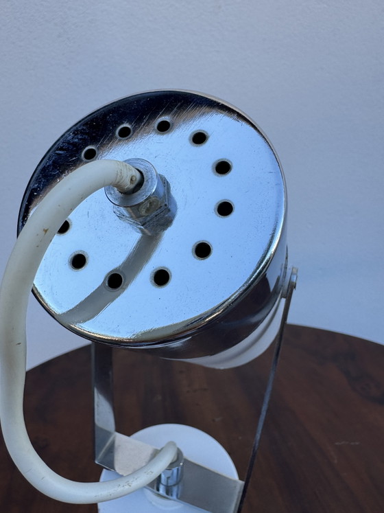 Small Space Age Lamp from the 1970s – Table lamps, Metal (photo 10 of 15)