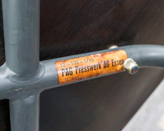 Image 1 of 6er Set Pagholz-Stühle in zweifarbiger Ausführung, Hersteller Pag Presswerke.