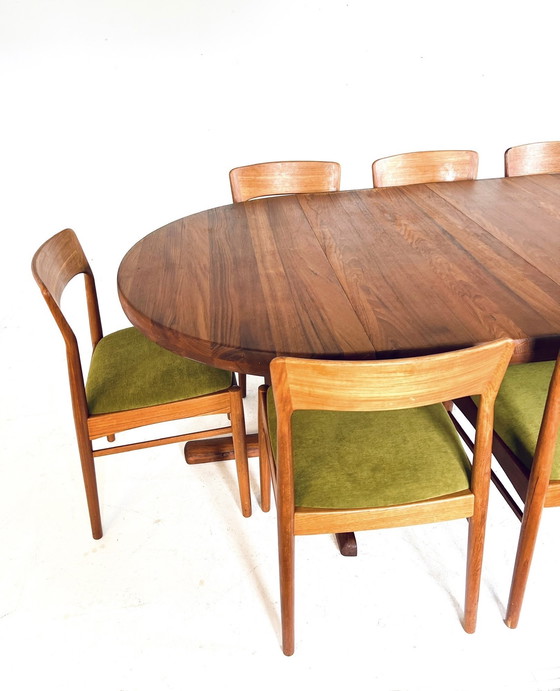 Image 1 of Table à manger danoise extensible vintage des années 60