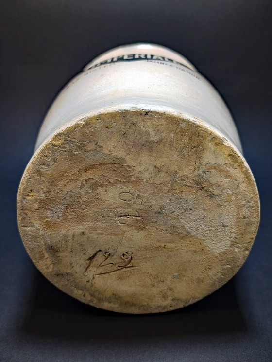 Grote mosterdpot van Bister 1930 (België) – Decoratieve objecten, Ceramic (photo 3 of 6)