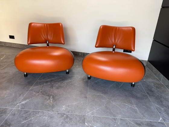 Image 1 of 2 Leolux  Pallone Chairs 