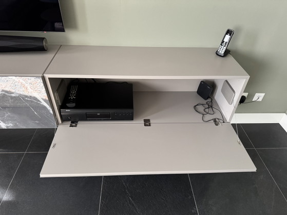 Lago Design TV Cabinet – TV furniture, Glass, Mdf (photo 6 of 8)