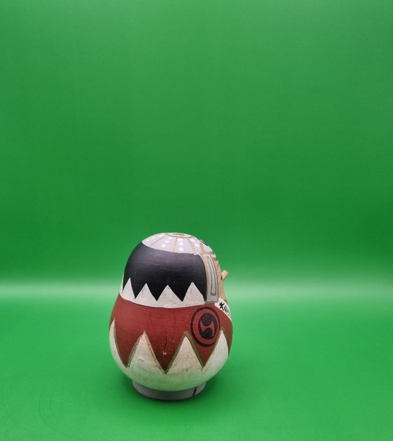 Vintage Okiagari-Koboshi Kokeshi – Decorative Objects, Wood (photo 2 of 6)