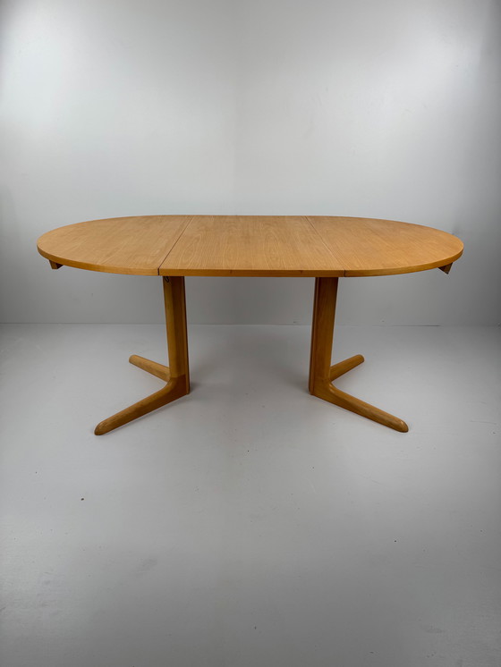 Image 1 of Tavolo da pranzo rotondo estensibile Skovby Denmark