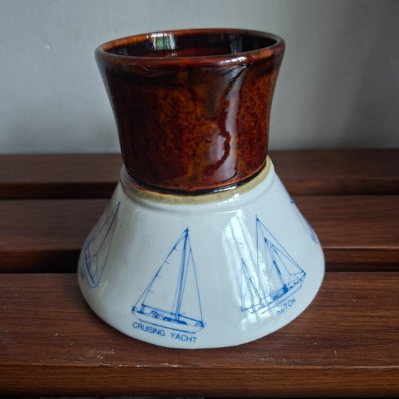 Image 1 of Tazza/Tazza da marinaio appena sopravvissuta. Designer Feltman Langer. 1979