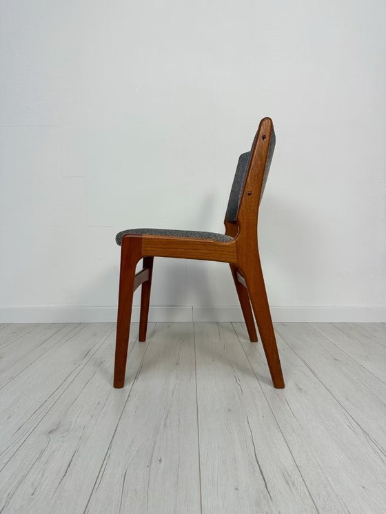 Image 1 of 1x dänischer Teak-Esszimmerstuhl von Erik Buch für Anderstrup Møbelfabrik, 60er Jahre