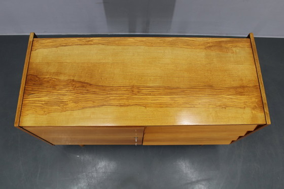 Image 1 of 1960s Czechoslovakian Maple Veneer Sideboard with Solid Maple Wood