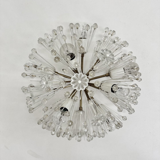 Image 1 of Sneeuwbal Plafondlamp van Emil Stejnar voor Rupert Nikoll, 1950