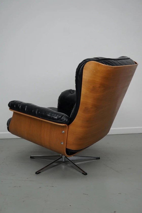 Image 1 of Vintage Fauteuil / Lounge Chair van Martin Stoll voor Giroflex, Duitsland Jaren 60