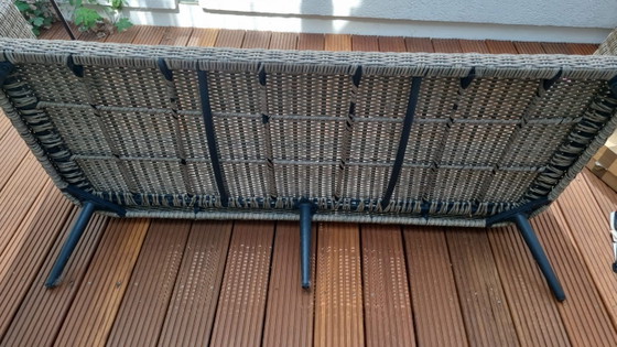 Canapé lounge Jysk Jutlanda en polyrotin résistant aux intempéries 181 cm – Canapés 2 places, Polyester (photo 4 of 5)