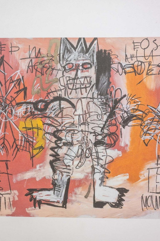 Image 1 of Jean-Michel Basquiat. Serigrafia numerata a colori. 1990 circa.