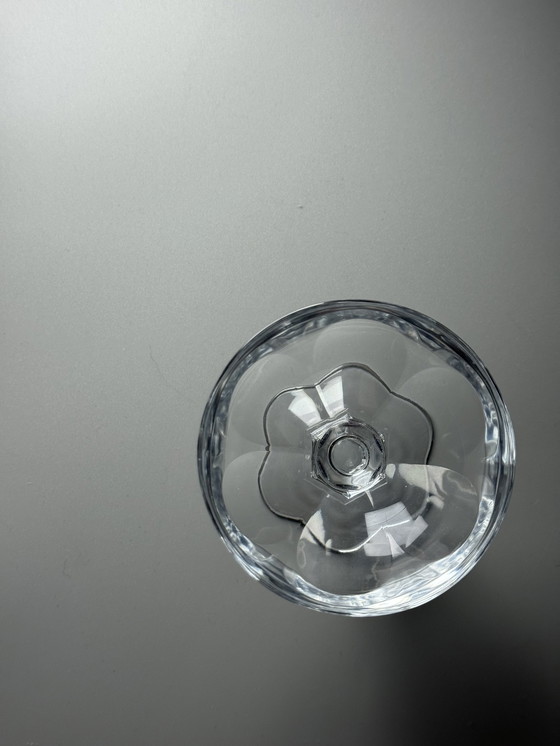 Image 1 of Set di 10 bicchieri da champagne in cristallo - Cristal d'Arques. Metà secolo