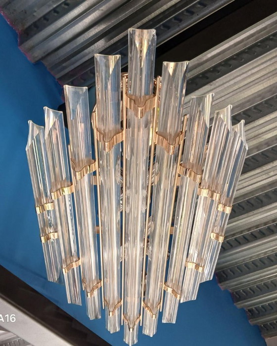 Image 1 of Murano Venini style chandelier