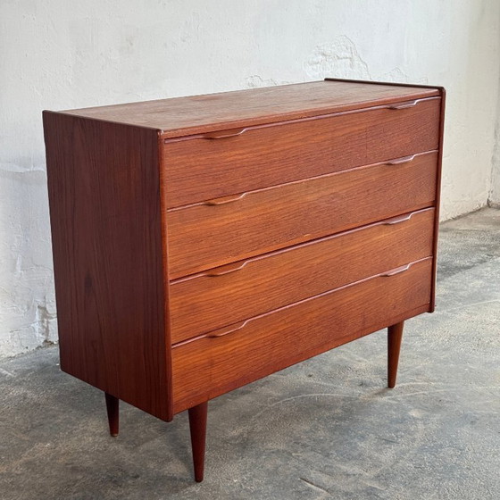Image 1 of Henning Jørgensen Teak Chest of Drawers for Fredericia Møbelfabrik, 1960