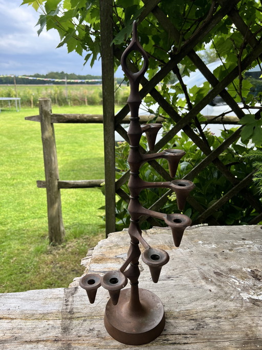 Jens Quistgaard design vintage candlestick circa 1950