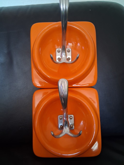 2 Vintage coat hooks 1970s