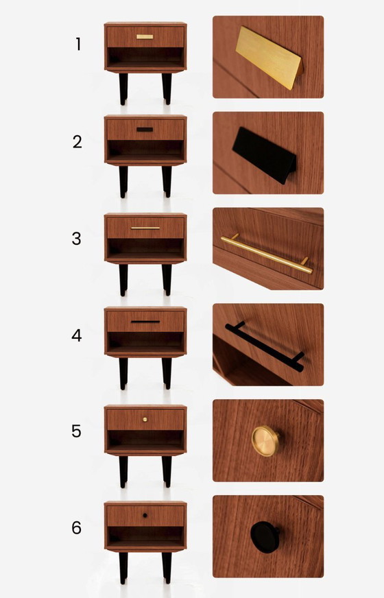 Image 1 of Nightstand with drawer P04