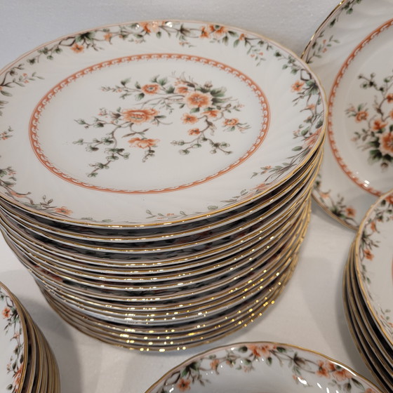 Image 1 of Quinta Nova porseleinen serviesset, 43-delig, jaren 60 - Portugal