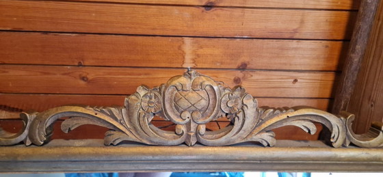 Image 1 of Specchio, vetro tagliato, vintage, antico