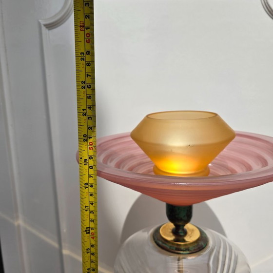 Image 1 of Beautiful Memphis Design Table Lamp from the 1980s