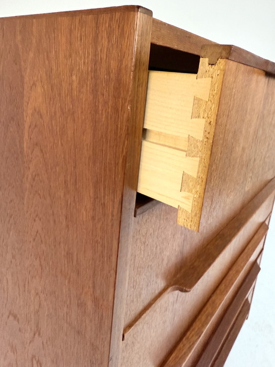 Image 1 of Commode vintage XL danoise en teck, années 60