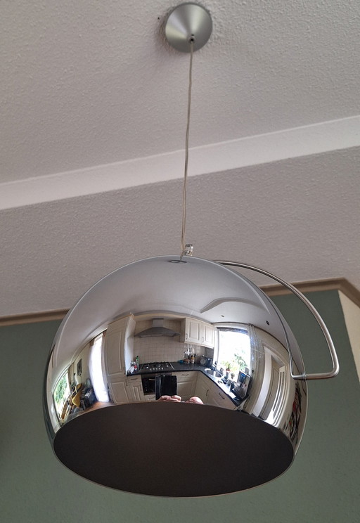 Lampada a sospensione Hala cromo