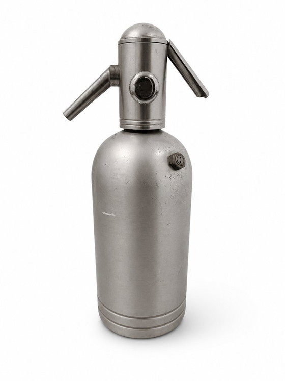 Coppia di sifoni per seltz Saccab Milano originali anni '50 – Accessori da cucina, Aluminium (photo 5 of 12)