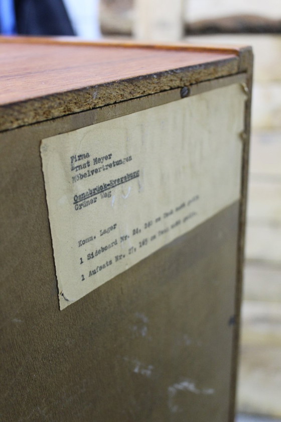 Image 1 of Vintage design sideboard Ernst Meijer